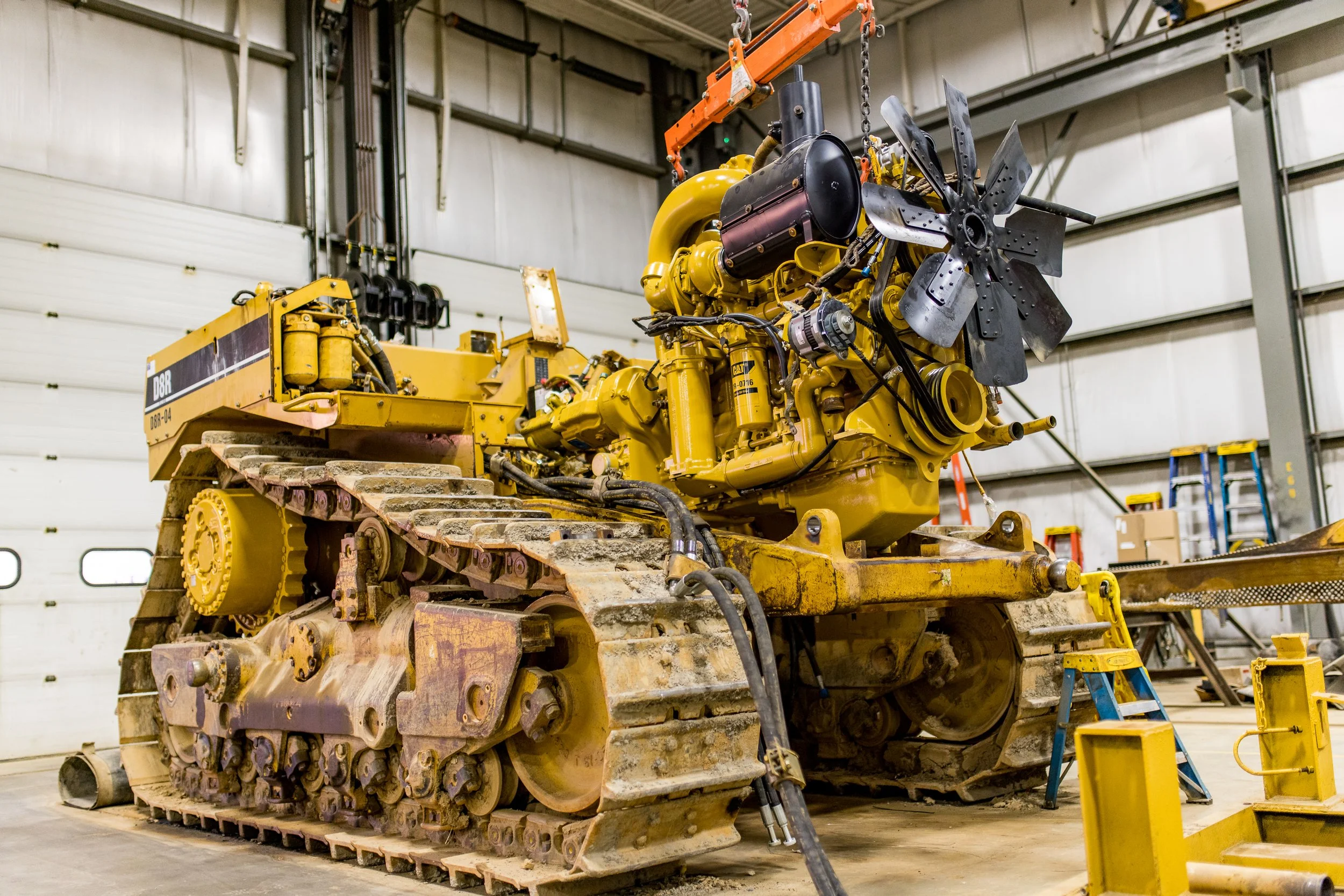 Bringing new life to a D8R — Lyons & Hohl Site Contractors